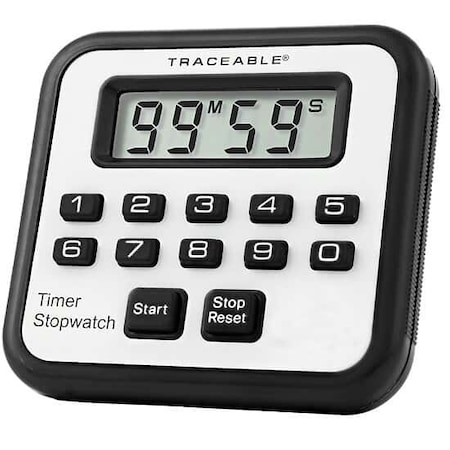 Digi-Sense Traceable Alarm Timer/Stopwatch with Cal 90225-38
